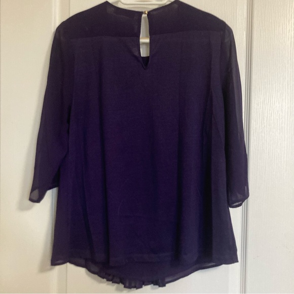 RICKI’S | Purple Blouse | Size Medium - Picture 2 of 4